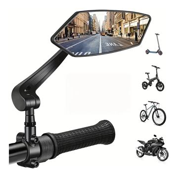 Picture of 2pcs (1 Pair) Bike Handlebar Mirrors For Bicycle Ebike